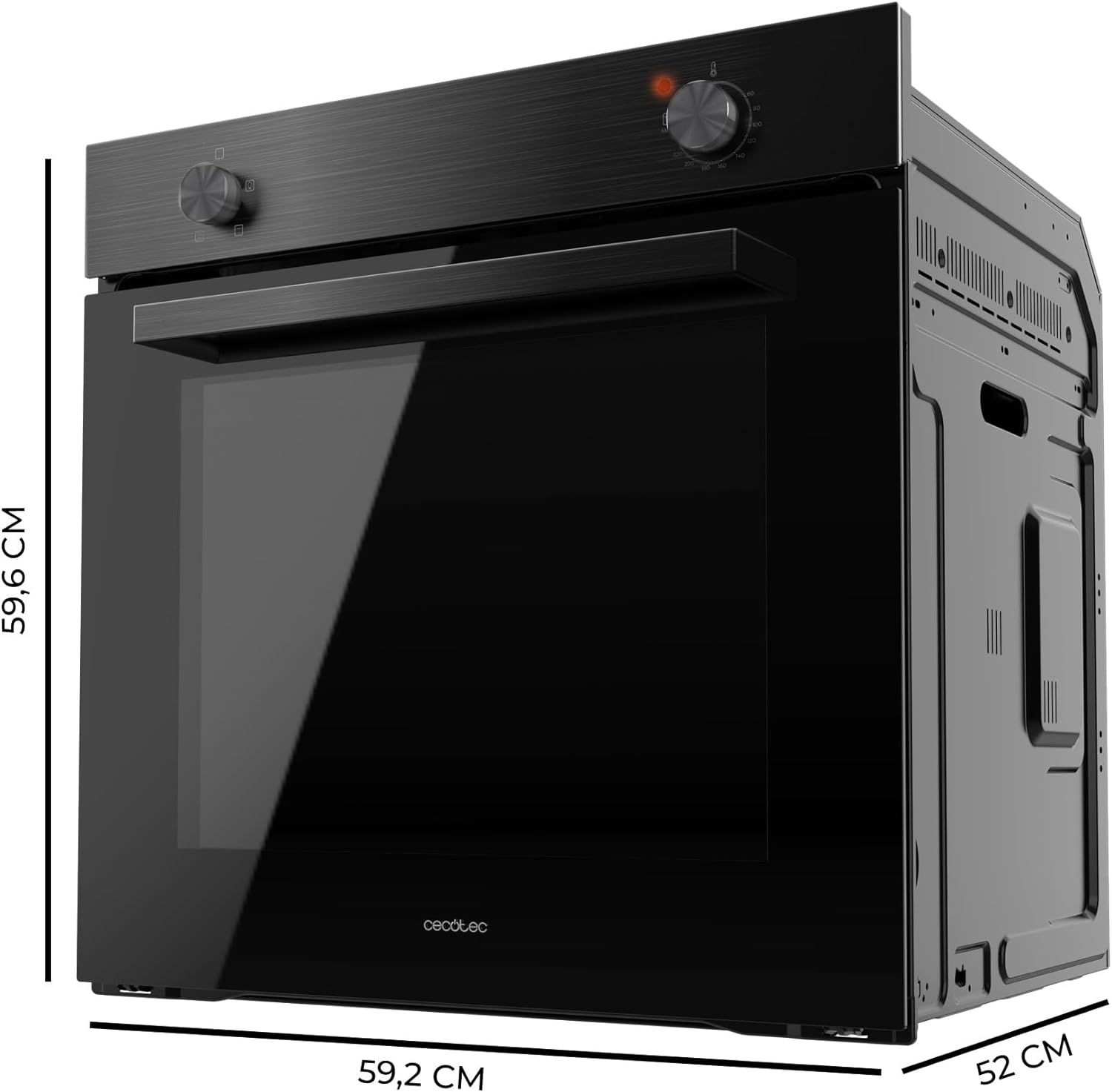 Horno Integrable Cecotec Bolero Hexa C126000 Black A