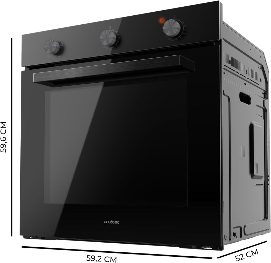 Horno Integrable Cecotec Bolero Hexa C136000 Glass Black Time A