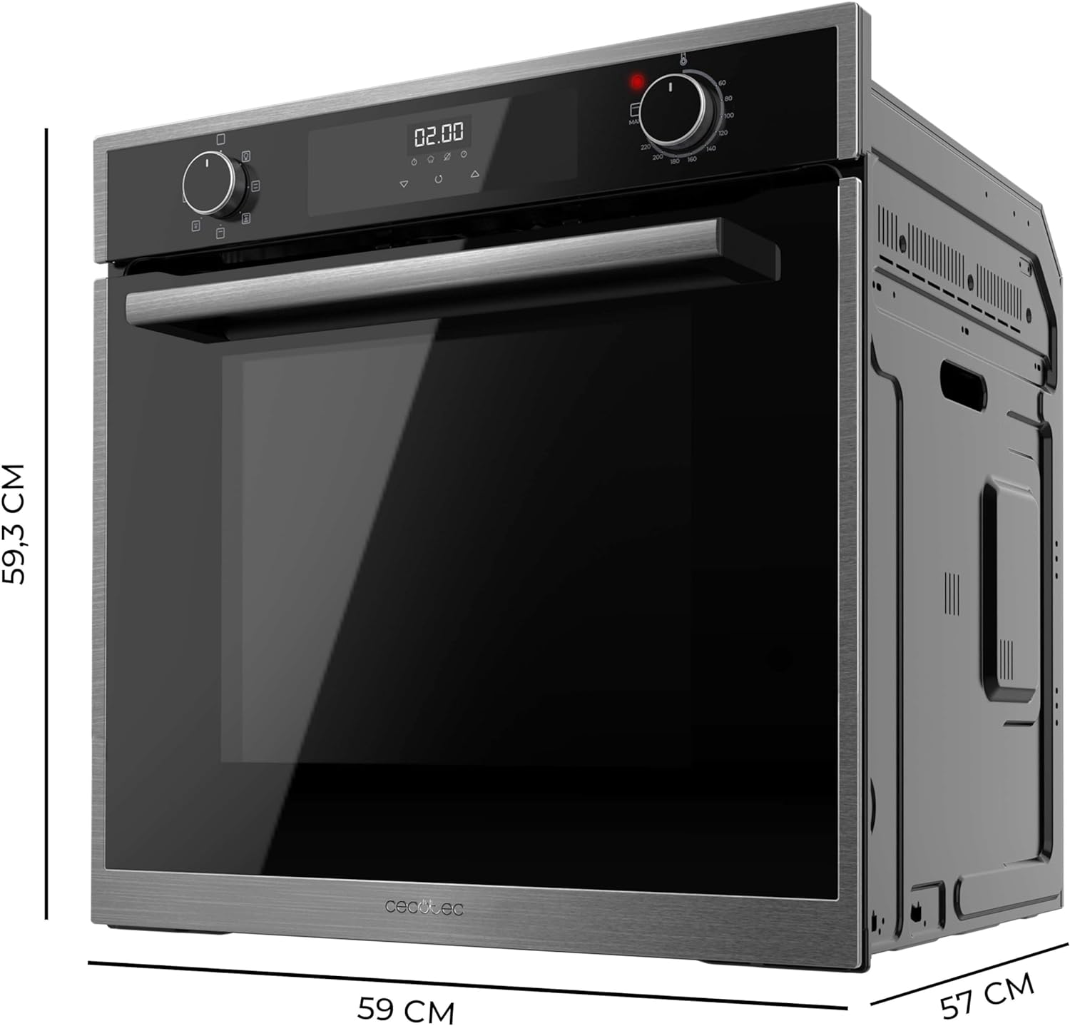 Horno Integrable Multifunción Cecotec Bolero Hexa M226000 Edge A