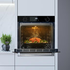 Horno Integrable Multifunción Cecotec Bolero Hexa M226000 Glass Black A