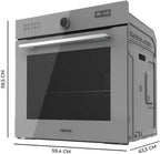 Horno integrable Cecotec Bolero Hexa AF316000 Glass Grey A