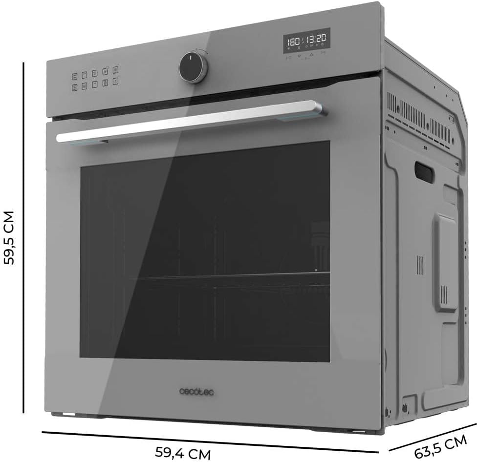Horno integrable Cecotec Bolero Hexa AF316000 Glass Grey A