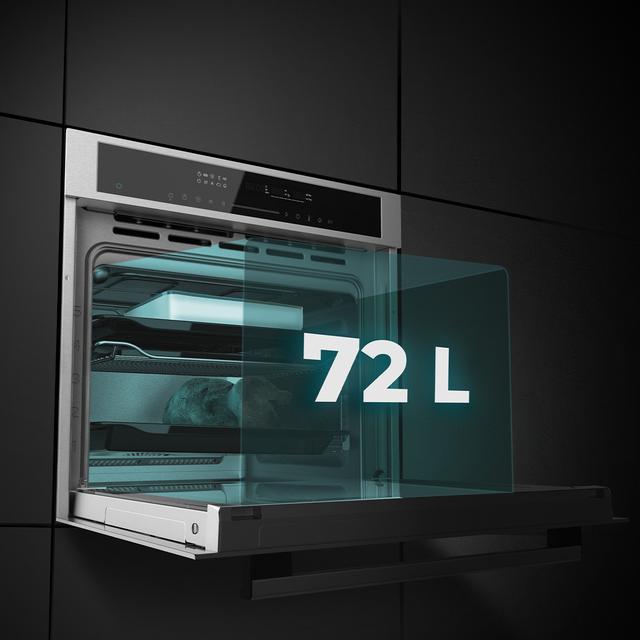 Horno Integrable Multifunción Cecotec Bolero Hexa SM406000 Glass White A+