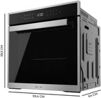 Horno integrable Pirolítico Cecotec Bolero Hexa P506000 Edge A+