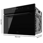 Horno Integrable Cecotec Bolero Hexa MWS704500 Glass Black