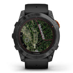 Garmin Fénix 7X Pro Solar Edition Reloj Smartwatch 51mm Gris con Correa Negra
