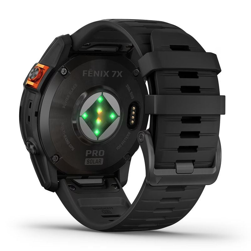 Garmin Fénix 7X Pro Solar Edition Reloj Smartwatch 51mm Gris con Correa Negra