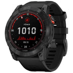 Garmin Fénix 7X Solar Reloj Smartwatch 51mm Plata/Negro