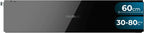 Calientaplatos integrable Cecotec Bolero Hexa WD Glass Black