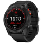 Garmin Fénix 7 Solar Negro Correa Negra 47mm