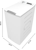 Lavadora de Carga Superior Cecotec Bolero DressCode Top 80 Inverter