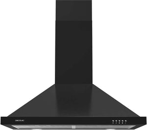 Campana extractora piramidal Cecotec Bolero Flux PM 604300 Black C