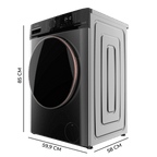 Lavadora Cecotec Bolero DressCode 9610 Inverter Steel A