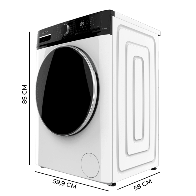 Lavadora Cecotec Bolero DressCode 9610 Inverter A