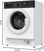 Lavadora integrable Cecotec Bolero DressCode 940 BI Inverter A
