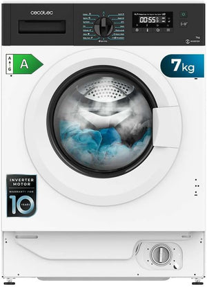Lavadora integrable Cecotec Bolero DressCode 740 BI Inverter A