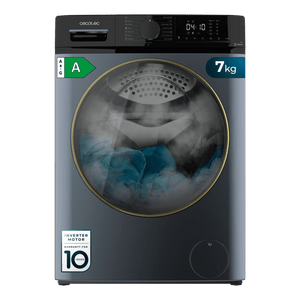 Lavadora Cecotec Bolero DressCode 7610 Inverter Ice Blue A