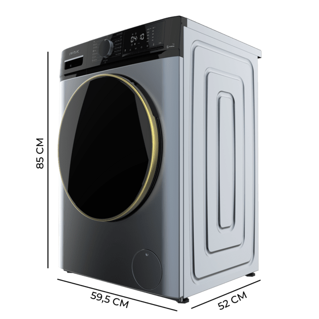 Lavadora Cecotec Bolero DressCode 7610 Inverter Ice Blue A