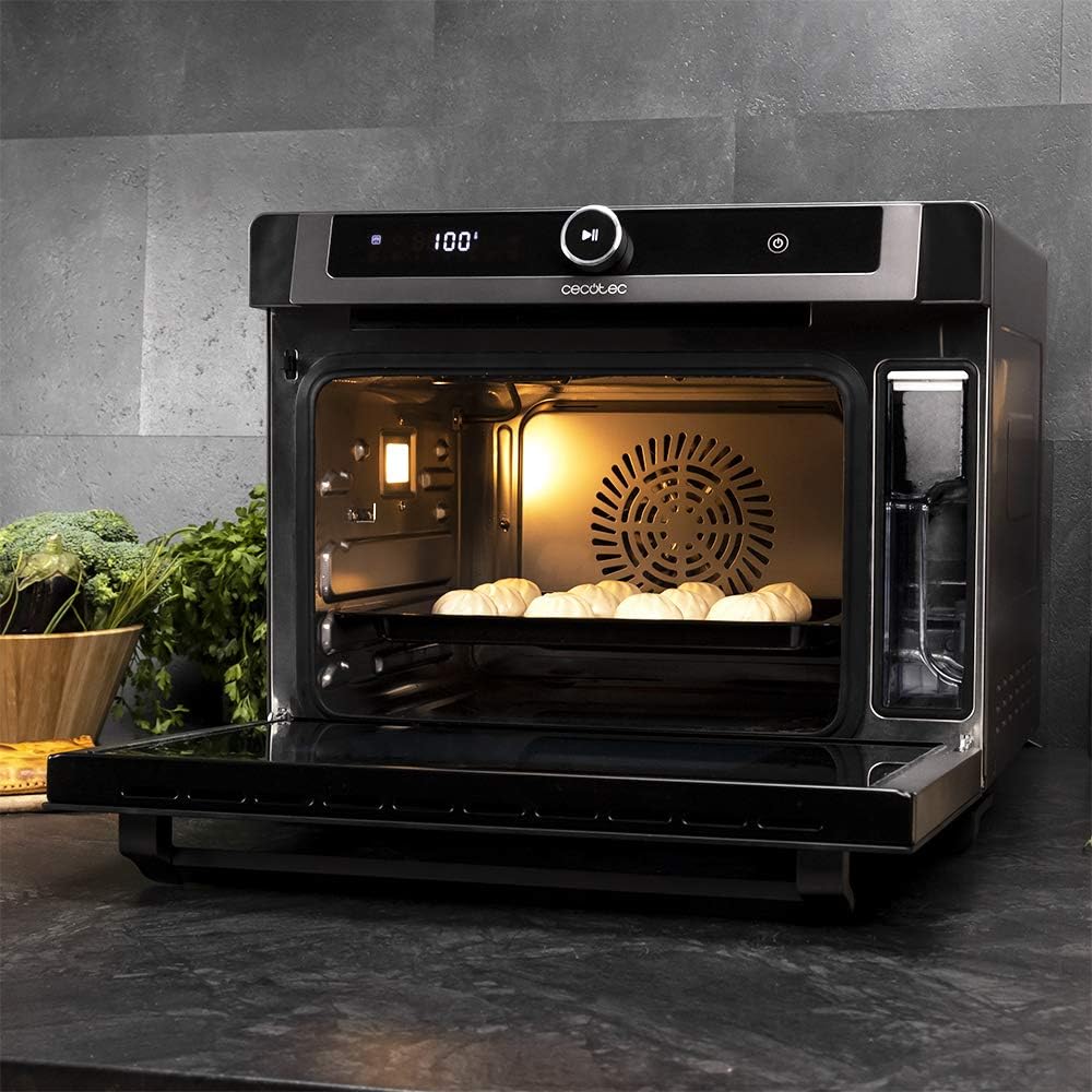 Horno a vapor con función freidora de aire Cecotec Bake&Steam 4000 Combi Gyro