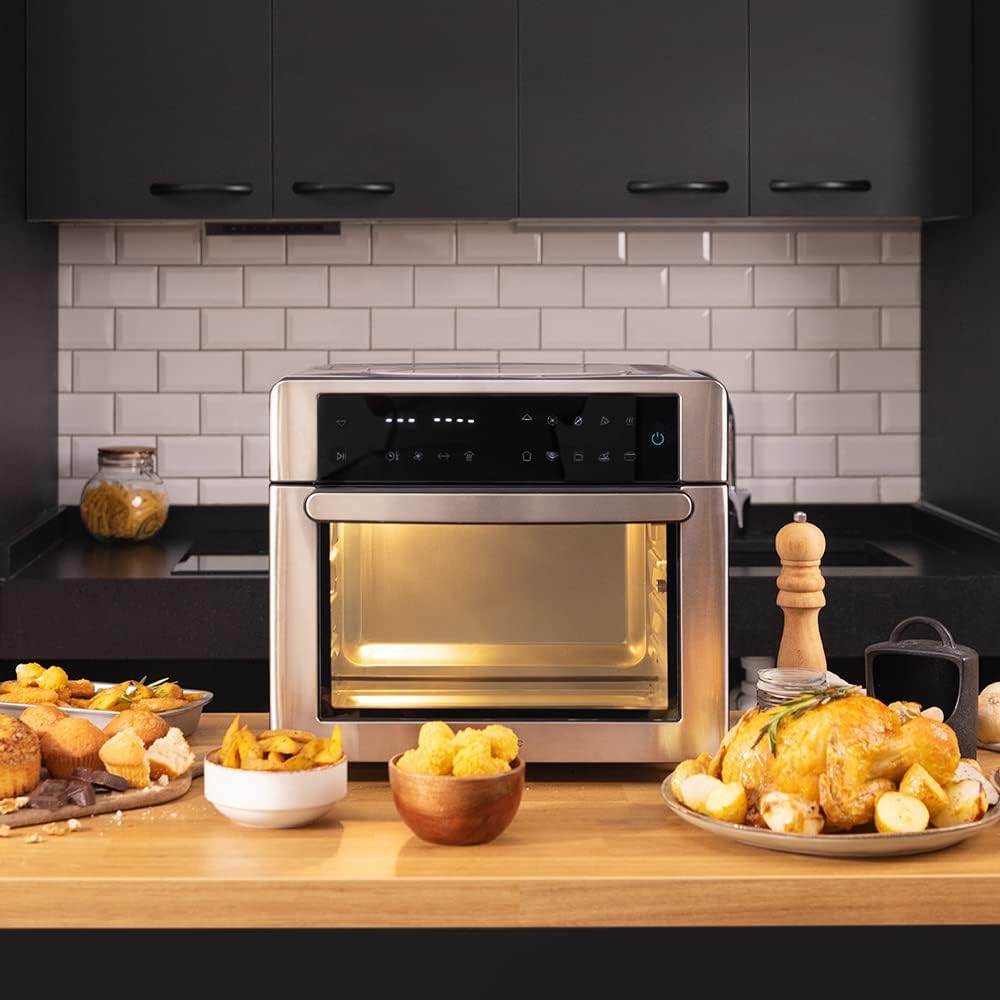 Horno freidora de aire caliente Cecotec Bake&Fry 3000 Touch Steel
