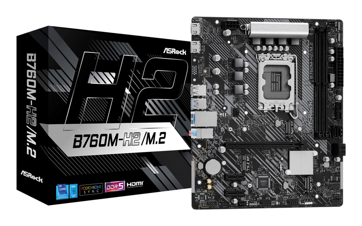 B760M-H2/M.2 Intel B760 LGA 1700 micro ATX