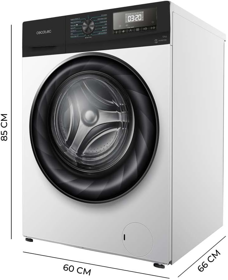 Lavadora Cecotec Bolero DressCode 120700 Inverter A