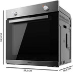 Horno Integrable Cecotec Bolero Hexa C126000 Inox A