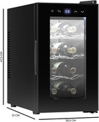 Vinoteca Cecotec Bolero GrandSommelier 830 CoolCrystal