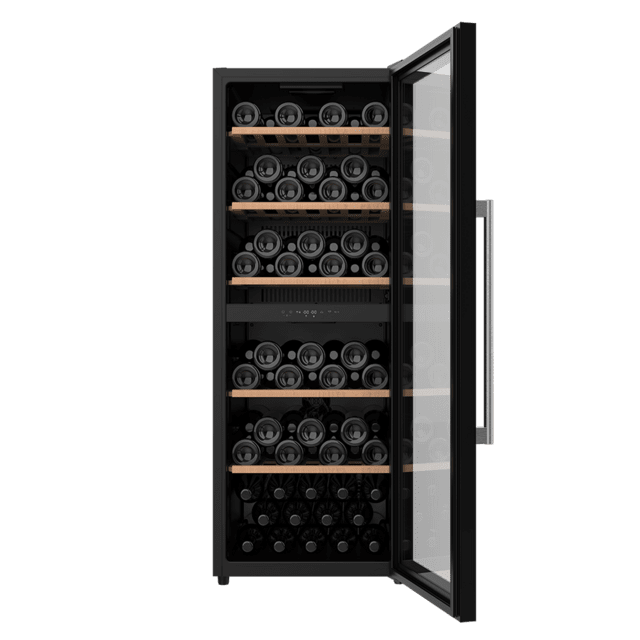 Vinoteca Cecotec Bolero GrandSommelier Duo 77000 Black