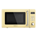 Microondas con grill Cecotec ProClean 5110 Retro Yellow