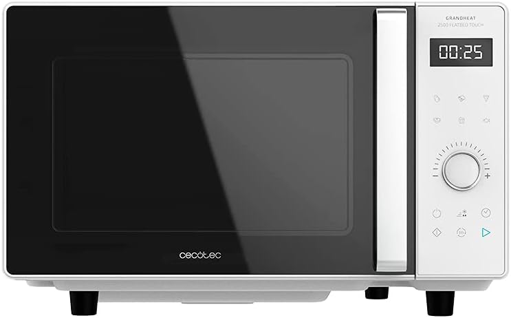 Microondas sin plato Cecotec GrandHeat 2500 Flatbed Touch White