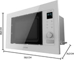 Microondas encastrable Cecotec GrandHeat 2090 Built-in Touch White