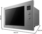 Microondas encastrable Cecotec GrandHeat 2550 Built-in Steel