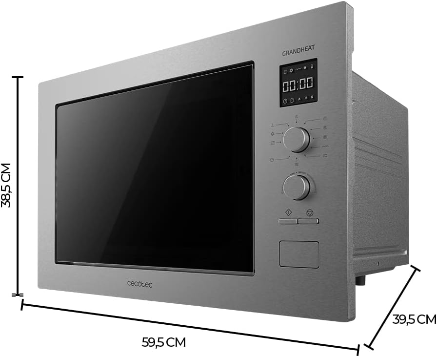 Microondas encastrable Cecotec GrandHeat 2550 Built-in Steel