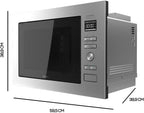 Microondas encastrable Cecotec GrandHeat 2590 Built-in SteelBlack