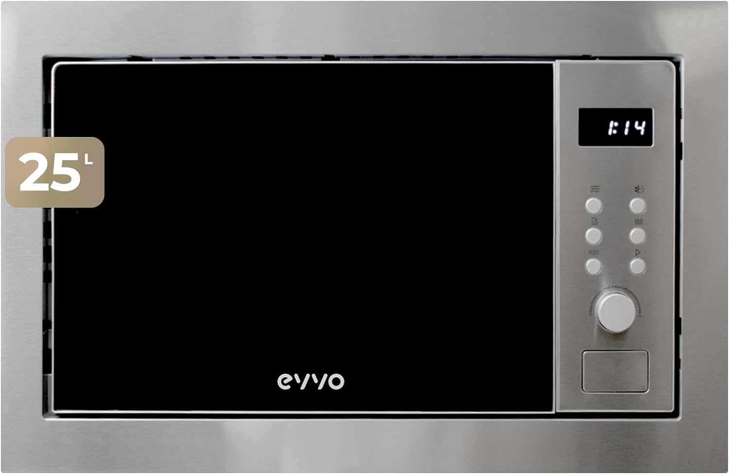 Microondas integrable EVVO Mi35 Inox