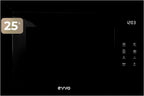 Microondas integrable EVVO Mi45 Glass Bl