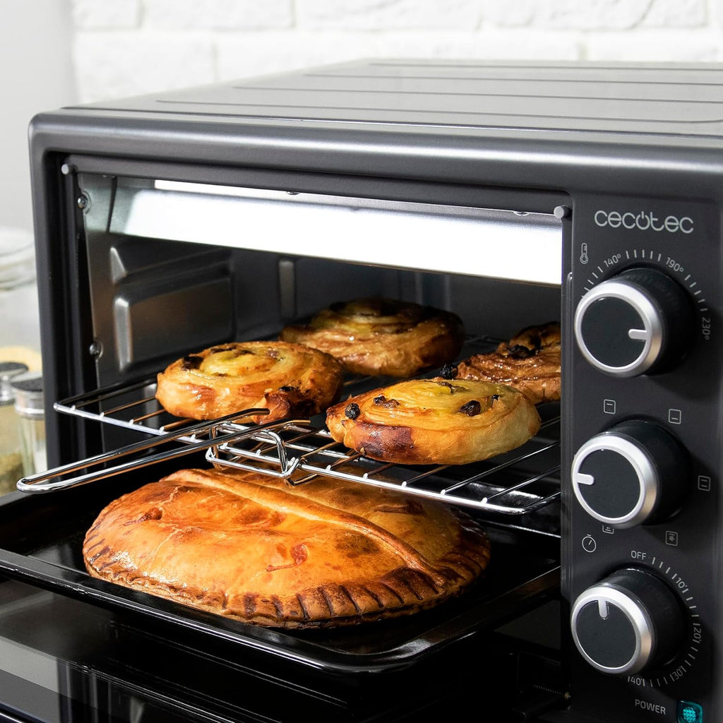 Horno de sobremesa Cecotec Bake&Toast 2600 Black 4Pizza
