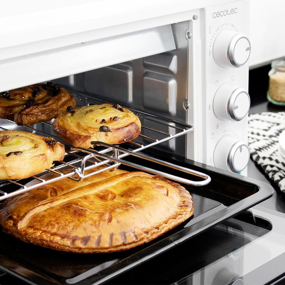 Horno de sobremesa Cecotec Bake&Toast 2600 White 4Pizza