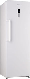 INFINITON Congelador Vertical CV-265L85WEM, 282 Litros, 185 cm de Altura, LCD touchControl, No Frost, Inverter, E, Fabricador de hielo manual incorporado