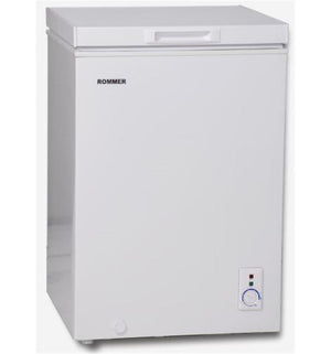 CONGELADOR ROMMER MFE100 SISTEMA DUAL CLASE ENERGETICA E 84X55X48 HORIZONTAL 99 LITROS
