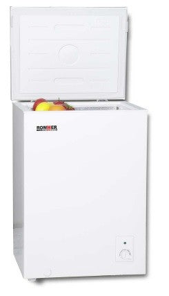 CONGELADOR ROMMER MFE100 SISTEMA DUAL CLASE ENERGETICA E 84X55X48 HORIZONTAL 99 LITROS