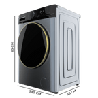 Lavadora Cecotec Bolero DressCode 10610 Inverter Ice Blue A
