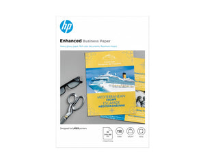 Papel láser brillante profesional de 150 g/m²- 150 hojas/A4/210 x 297 mm
