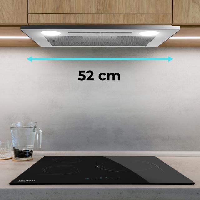 Campana integral Cecotec Bolero Flux IT 525500 Inox A++