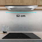 Campana integral Cecotec Bolero Flux IT 525500 Inox A++