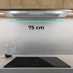 Campana integral Cecotec Bolero Flux IT 755500 Inox A++