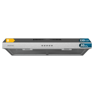 Campana extratora convencional Cecotec Bolero Flux CM 602200 Inox B