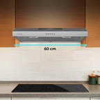 Campana extratora convencional Cecotec Bolero Flux CM 602200 Inox B