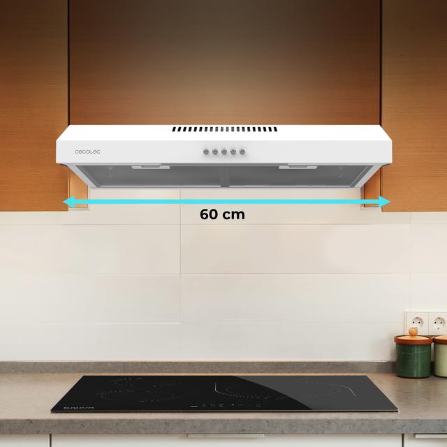 Campana extratora convencional Cecotec Bolero Flux CM 602200 White B